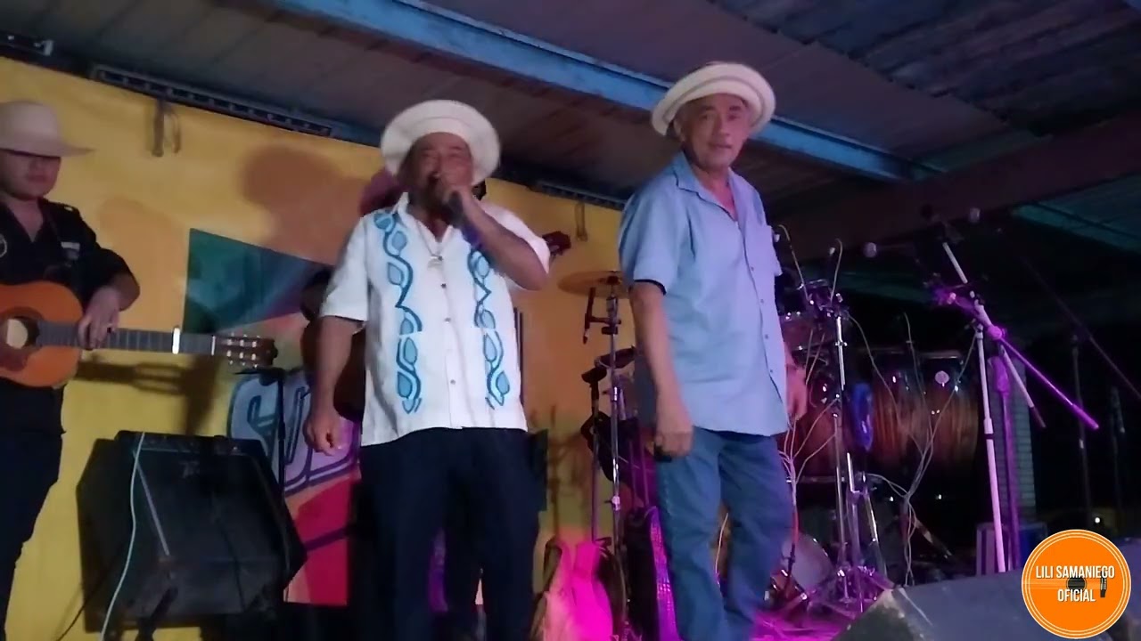 Verso de Amor. Lili Samaniego y Edy Cárdenas. Guajiro Cubano. Fiesta en el Jorón Macaraqueño.