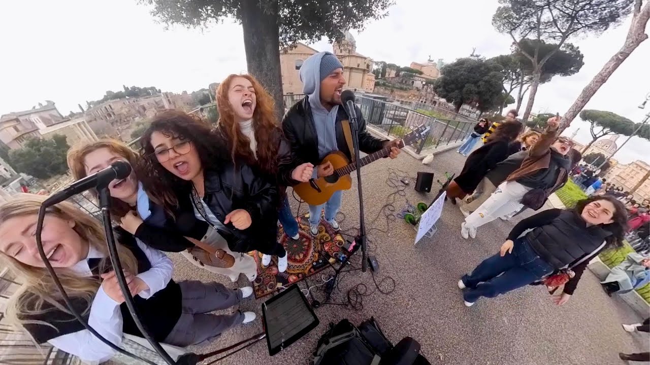 A Choir of American Girls Set the Streets of Rome on Fire — What a Magical Moment!