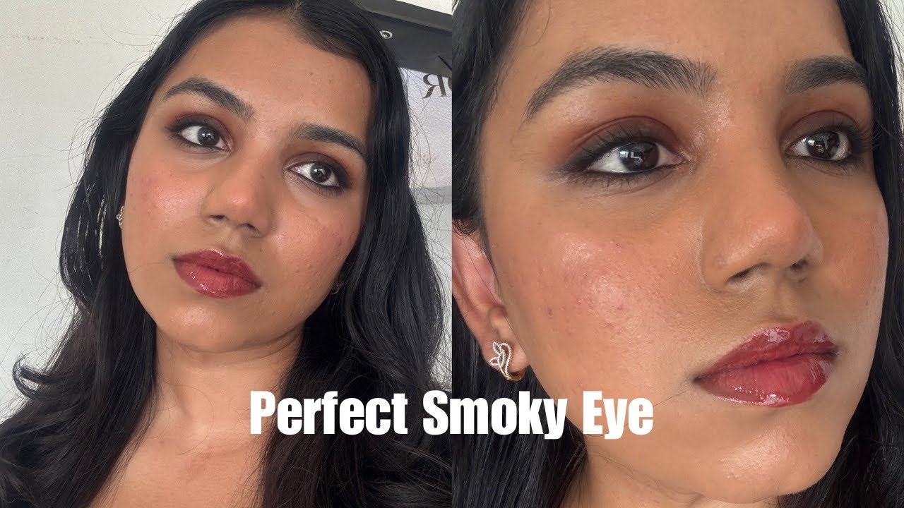 The Perfect Smoky Eye Makeup Tutorial | Soft Glam GRWM Vlog