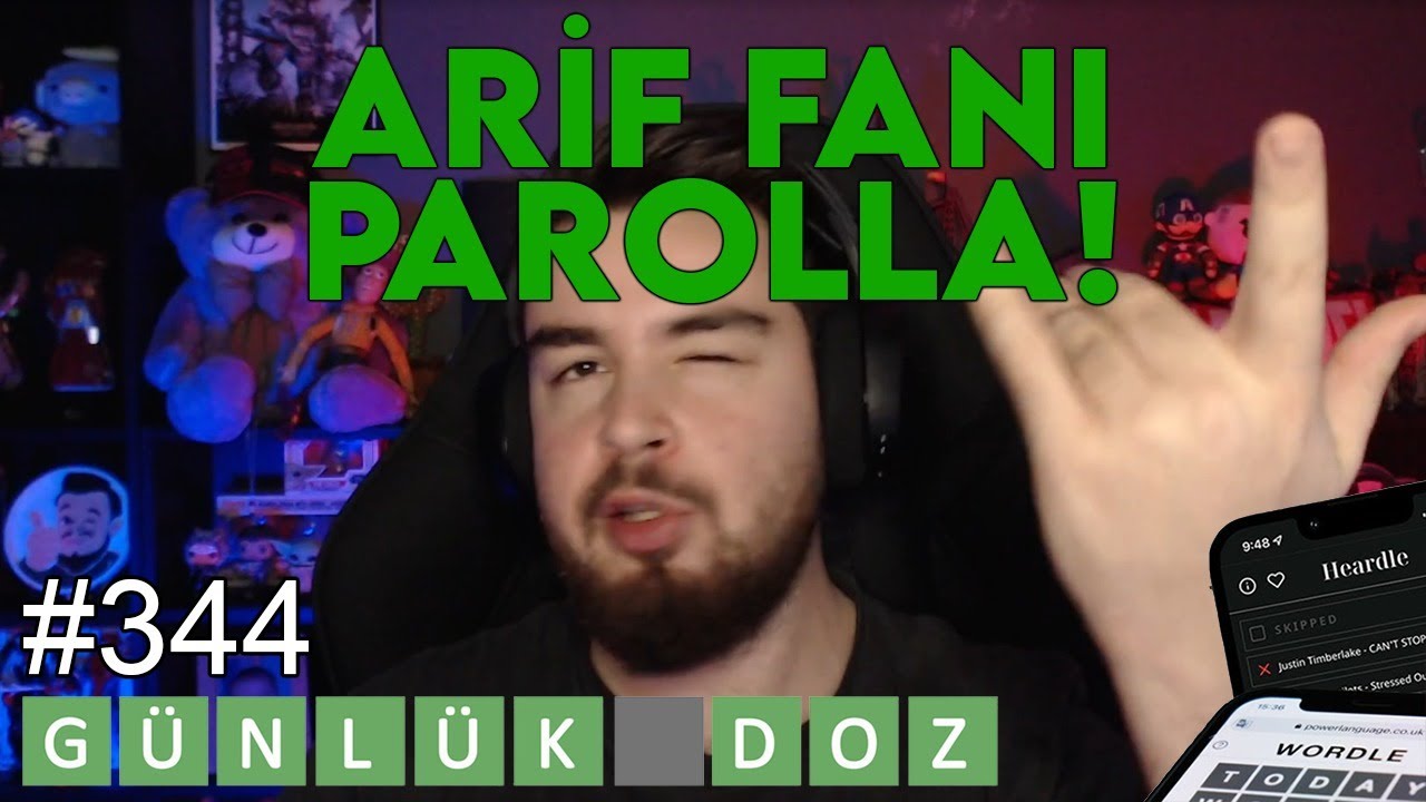 Arif Fanı Parolla ! | Wordle #344