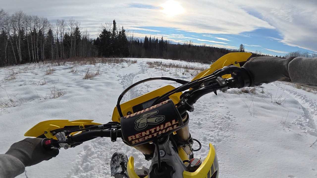 RMX450Z Snow Day!