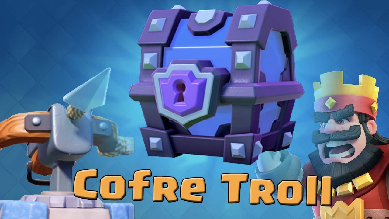Obligado a jugar con ballesta | El Cofre Troll | Clash Royale