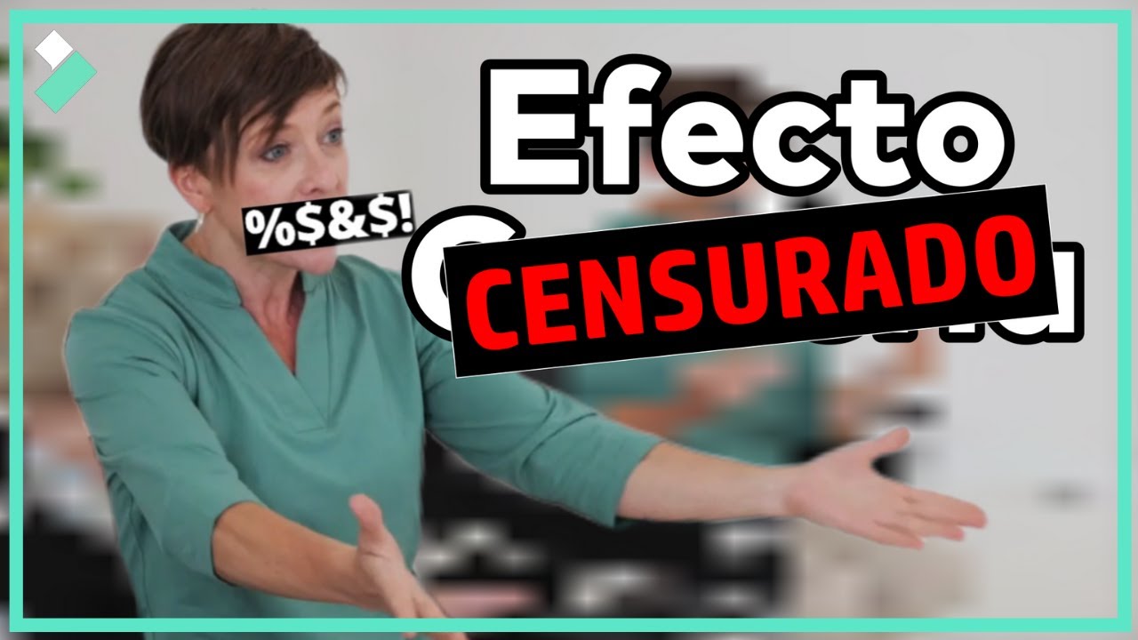 Cómo hacer EFECTO CENSURADO de audio y boca (Con efecto de sonido)