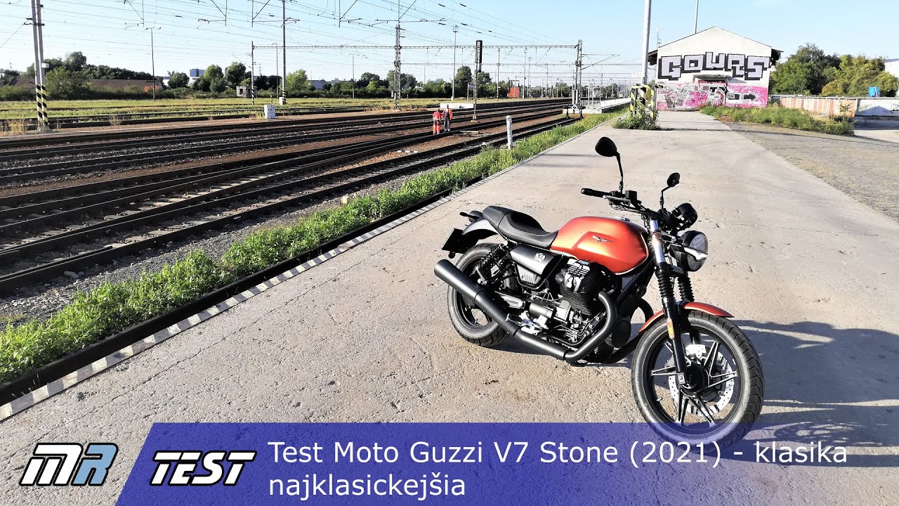 Test Moto Guzzi V7 Stone (2021) - klasika najklasickej&scaron;ia - motoride.sk
