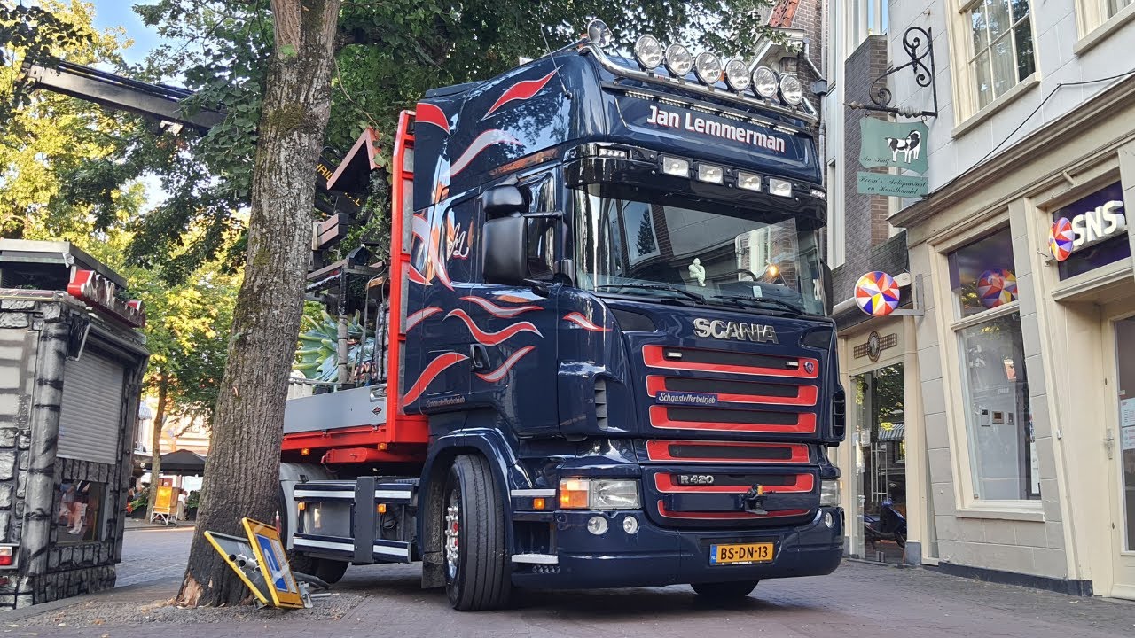Transport en opbouw kermis Hoorn 2024 - Deel 3