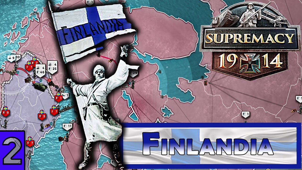 Supremacy 1914 - #2 PL Finlandia - mapa 31 osobowa