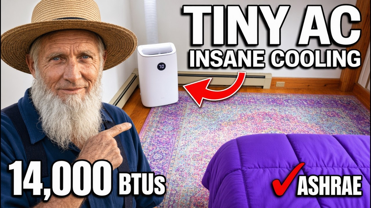 This Tiny Portable AC can Keep Anyone FROSTY - Single Hose Trigger Warning!