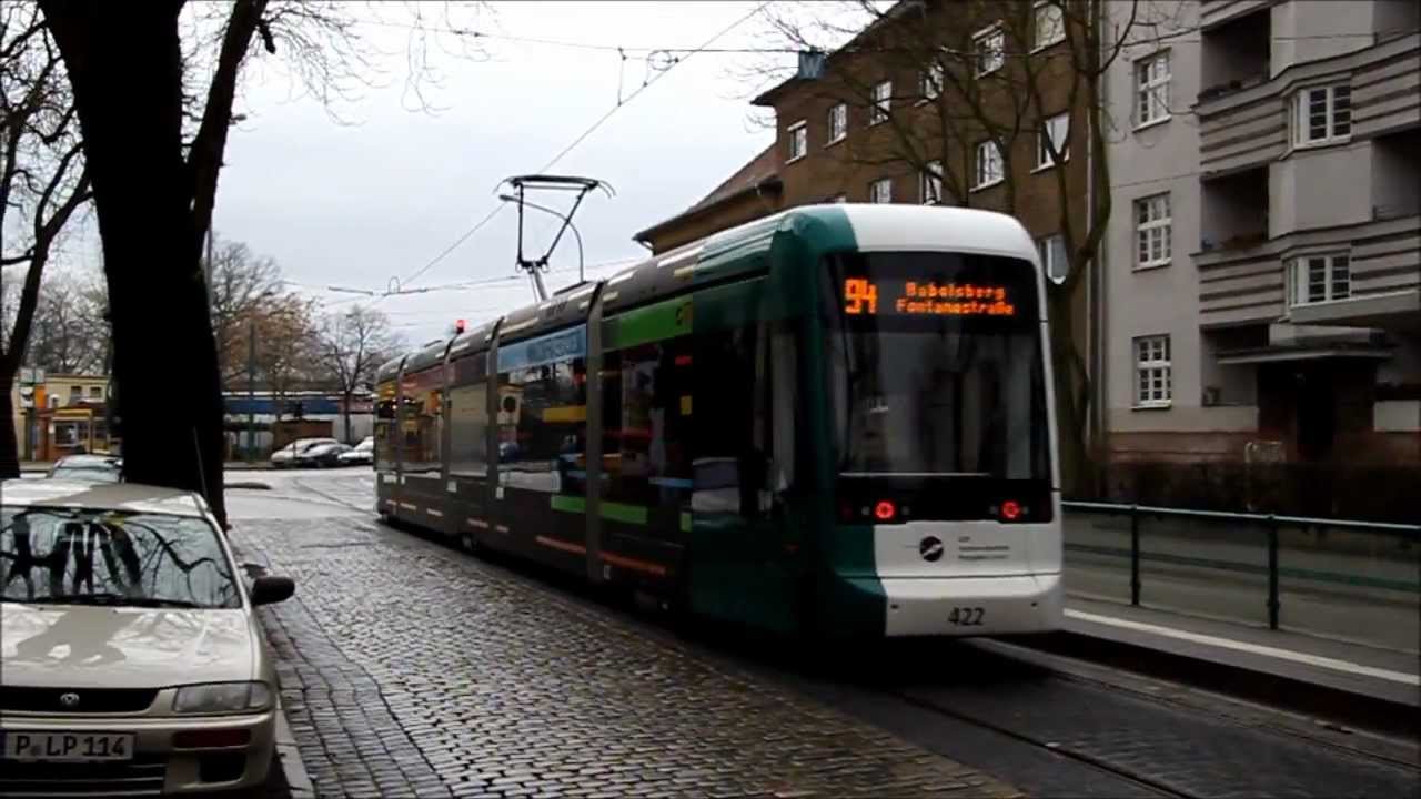 Zusammenschnitt der Potsdamer Straßenbahn im Januar - mit Variobahn!
