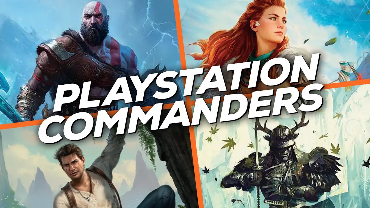 Kratos & Atreus, Aloy, Jin Sakai, Nathan Drake | Playstation Commander Gameplay