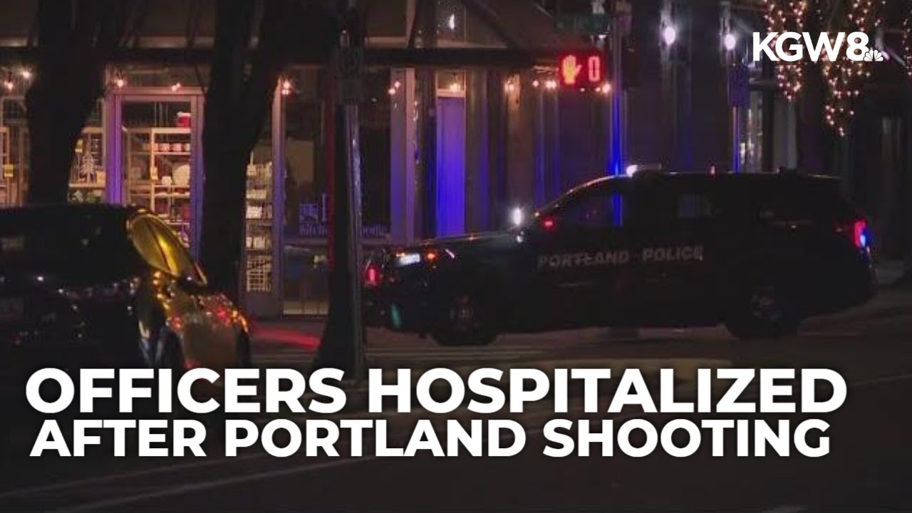 2 Portland police officers hospitalized after suspect fires shots in Northeast Portland