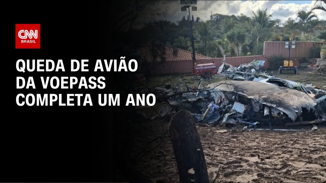 Acidente aéreo da Voepass completa um ano | CNN PRIME TIME