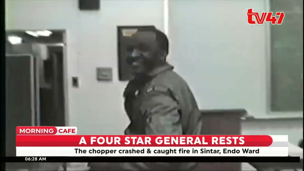 Gen Francis Ogolla: Kenya's Chief of Defence Forces undergoing millitary training in the 80s