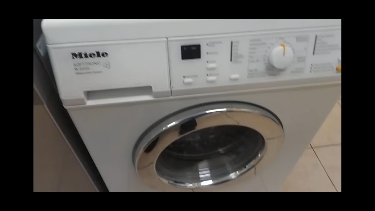 обзор стиральной машины Miele softtronic w 3241