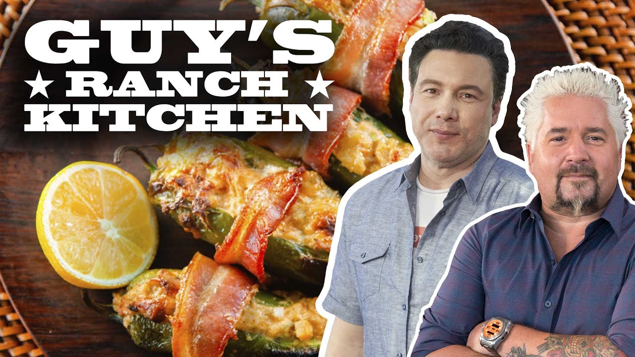 Rocco DiSpirito's Clam Chowder Jalapeño Poppers | Guy's Ranch Kitchen | Food Network