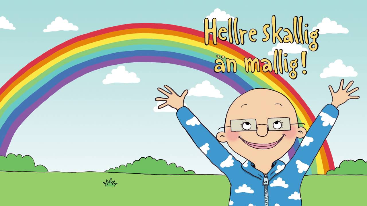 Hellre skallig än mallig! Bok