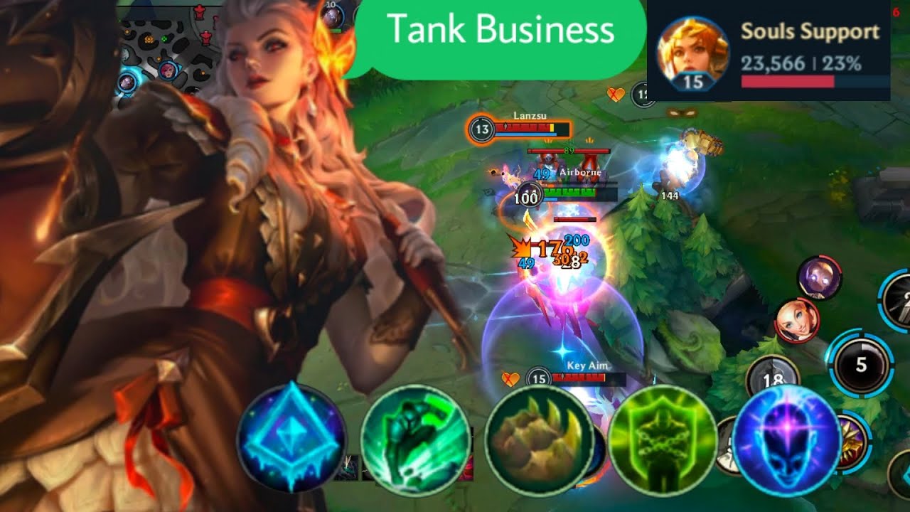 Tank But Deal Damage xD / Leona Gameplay S12