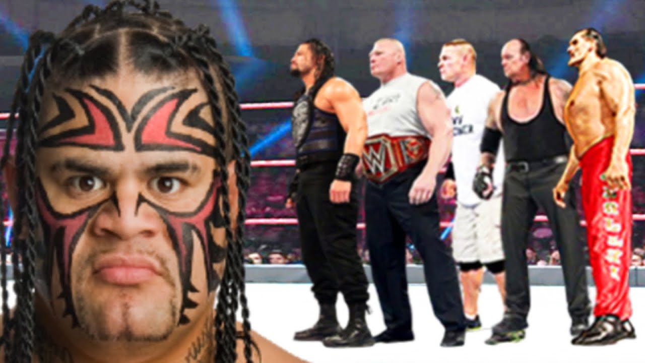 Umaga vs Roman Reigns, The Great Khali, Brock Lesnar, The Undertaker & John Cena