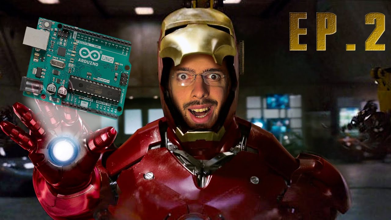 Casco di IRON MAN stampato in 3D (con Arduino!) - INIZIANO I LAVORI (ep.2)