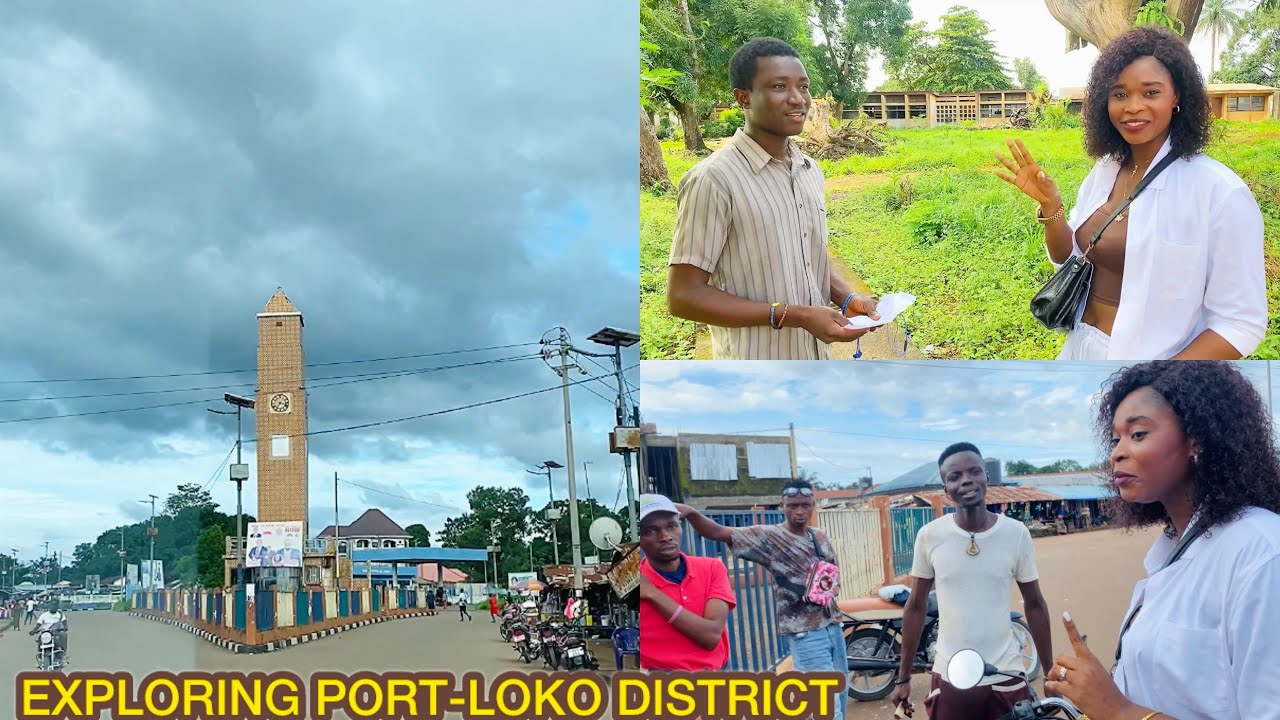 Sierra Leone Travel Vlog | Exploring Portloko District| (The most quiet town in Sierra Leone 🇸🇱)