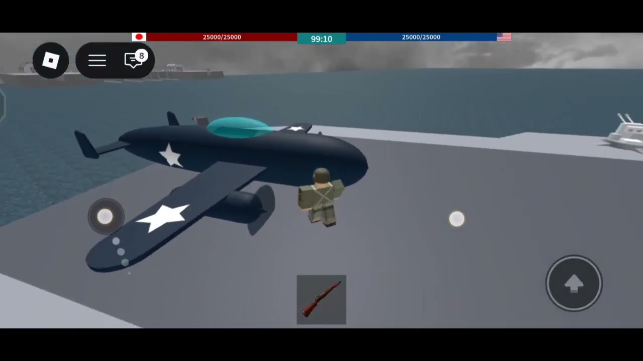 Naval warfare part - 1 Isme Bhi haar gye 14/365Day #roblox #gameplay 