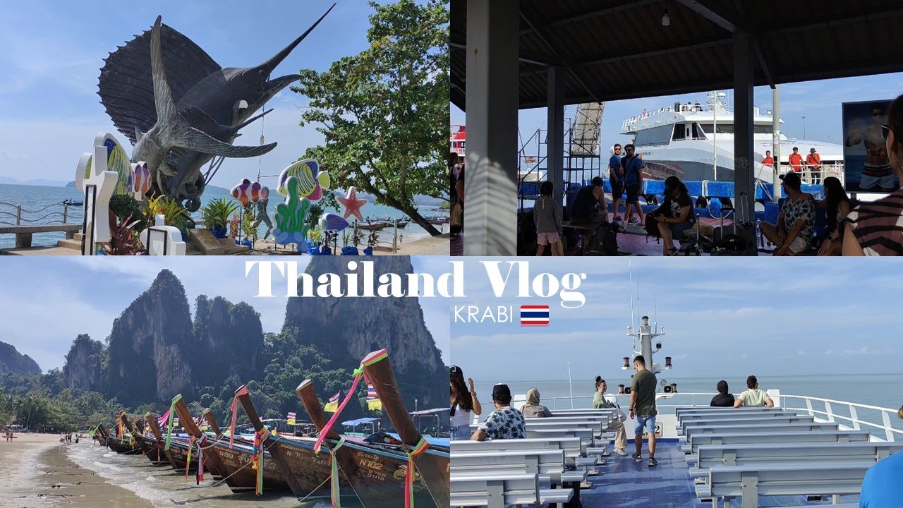 Krabi, Ao Nang Beach, Railay Beach, Thailand Holiday Trip Part 4 -🇲‌🇾- ву Yuko Wee
