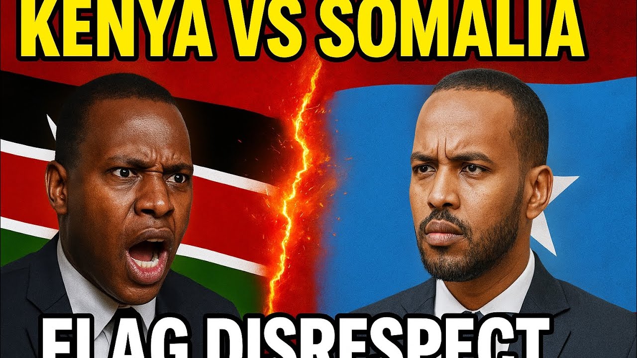 “KENYA vs SOMALIA: FLAG DISRESPECT Sparks Tension! 🔥🇰🇪⚡🇸🇴