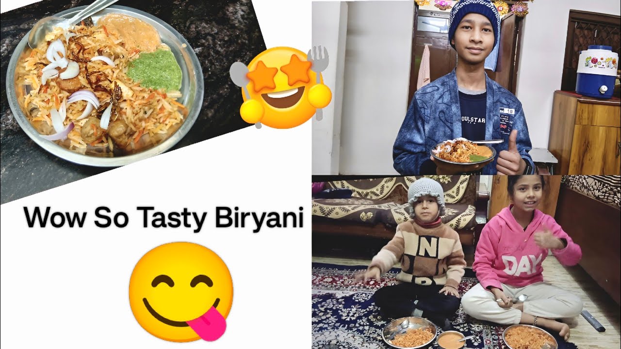 Street Style Veg. Soya Biryani 