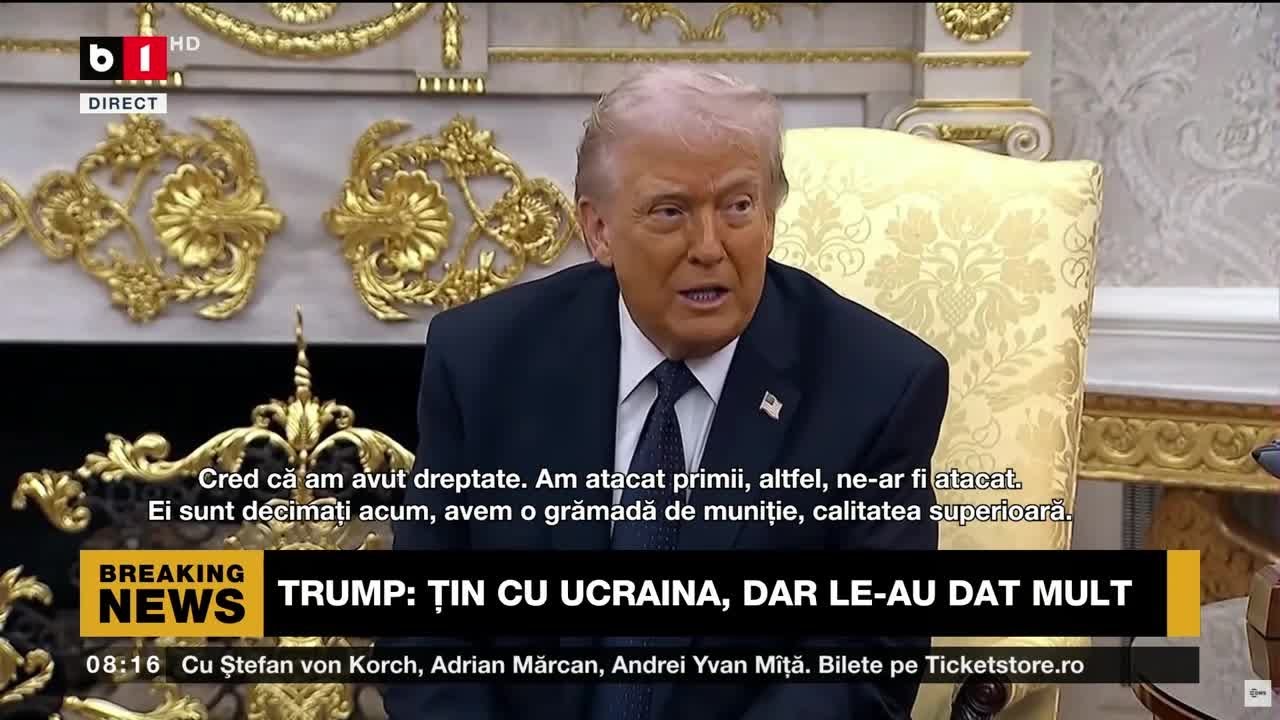 TRUMP: IRANUL SE PREGĂTEA SĂ ATACE ISRAELUL_Știri B1 TV 4 mar. 2026