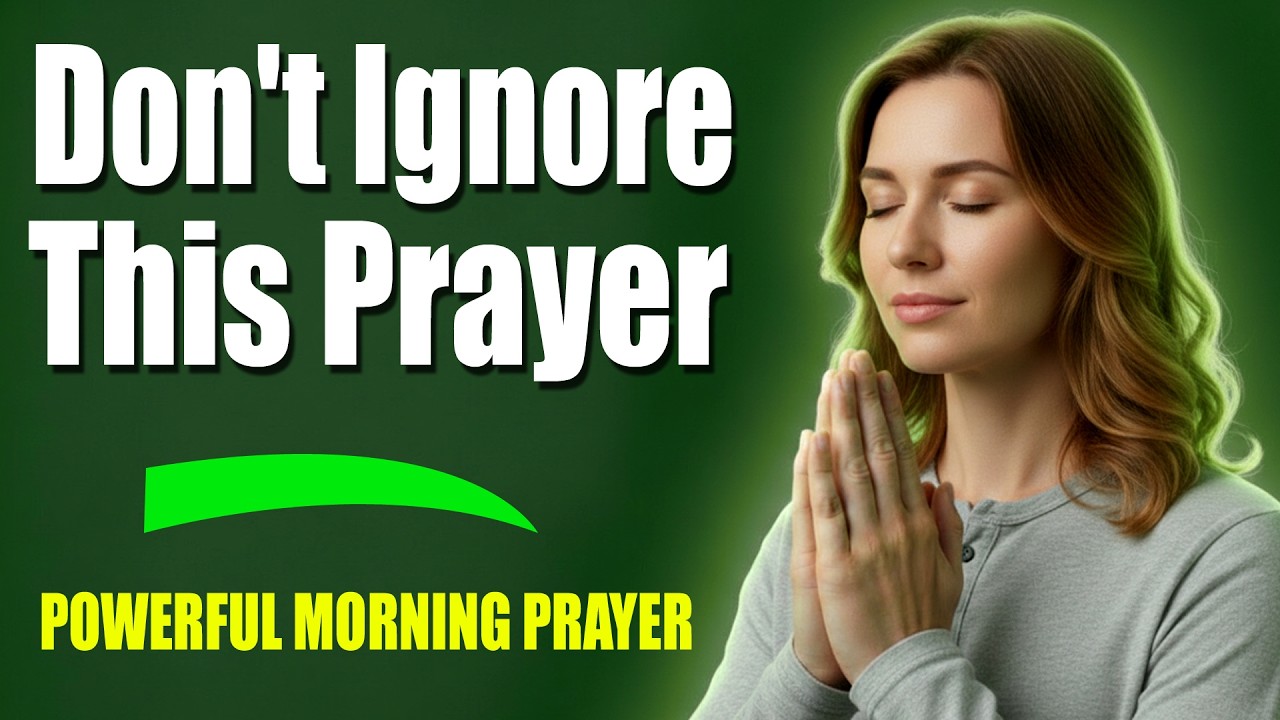 Don't Ignore This Prayer! Start Your Day With God’s Blessings & Protection 2026 🙏