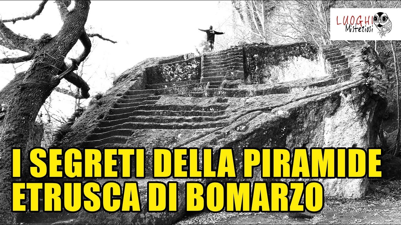 LA PIRAMIDE ETRUSCA DI BOMARZO