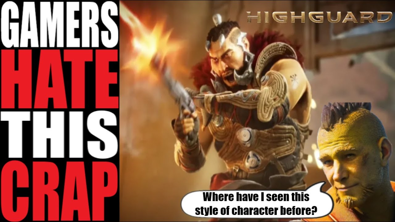 UGLY SLOP: Highguard was made for the MoDeRn AuDiEnCe. Let's see if that crowd comes out to play it