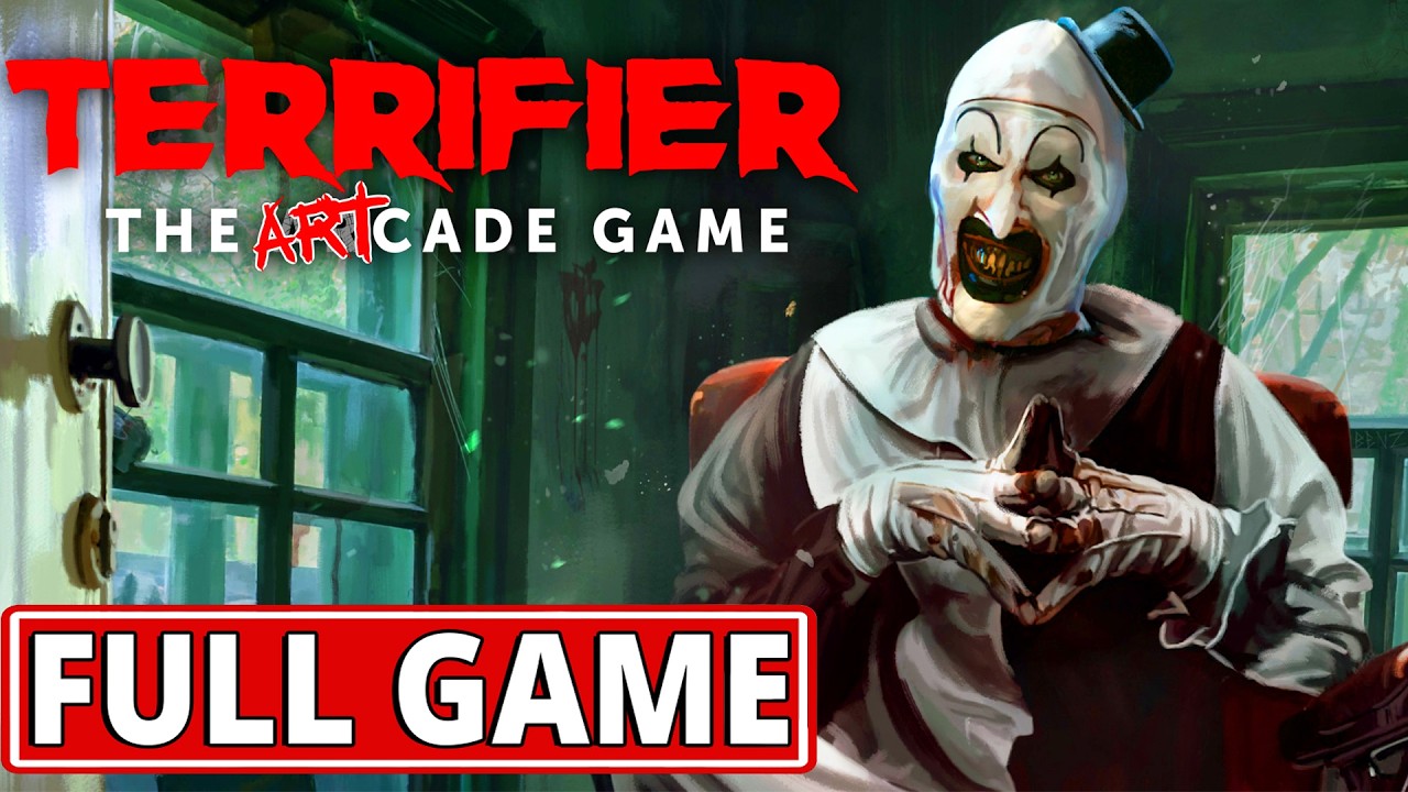 Terrifier: The ARTcade Game - FULL GAME walkthrough | Longplay