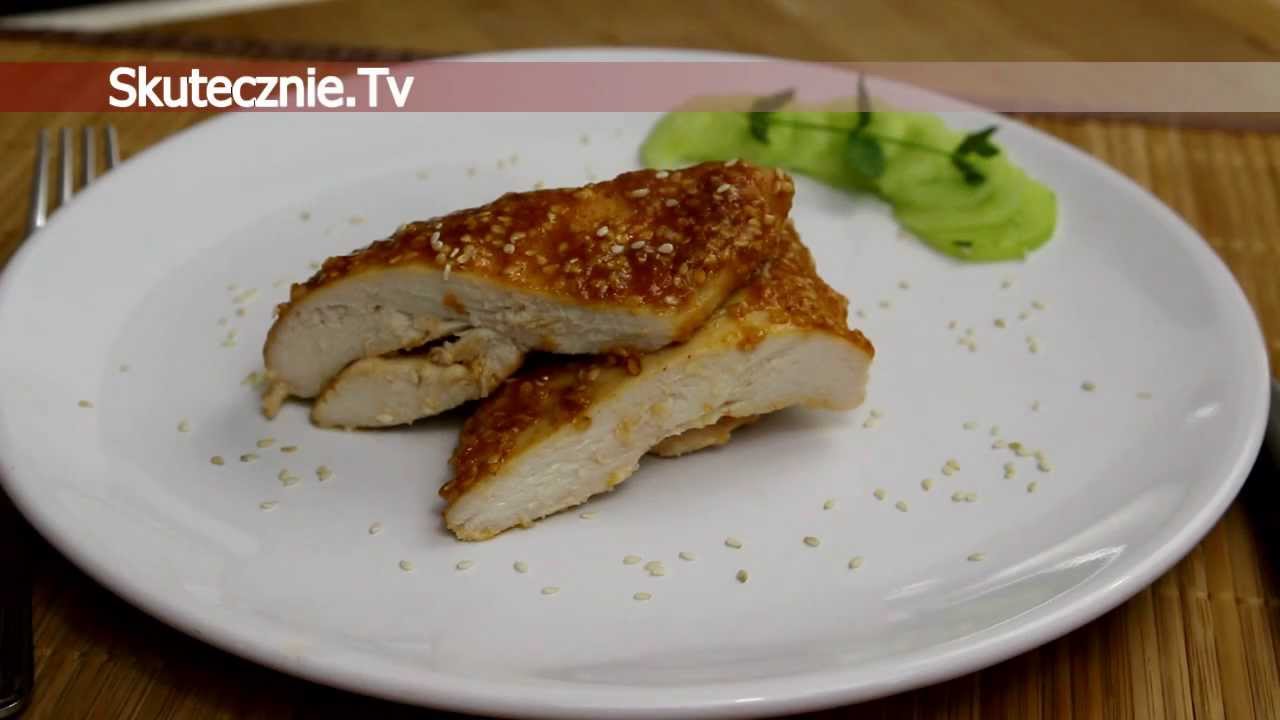 Kurczak w ostro-słodkiej musztardzie z sezamem :: Skutecznie.Tv [HD]