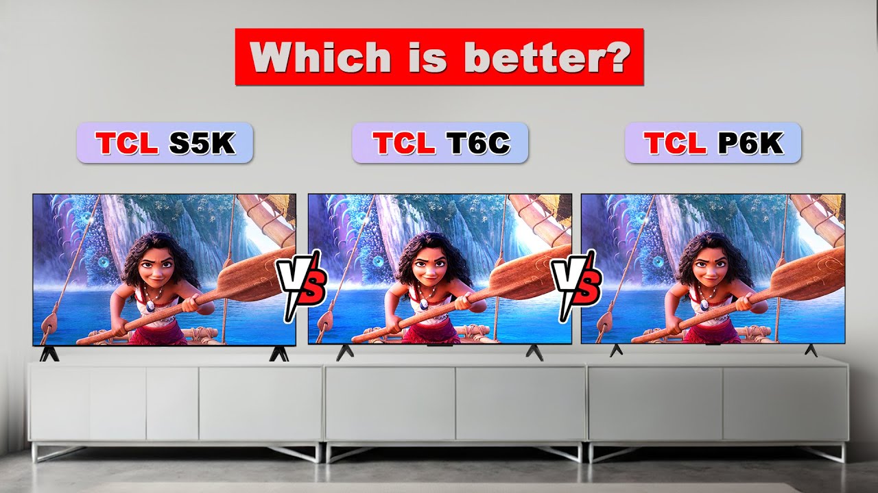 TCL S5K против TCL T6C против TCL P6K: какой 4K-телевизор является лучшим?