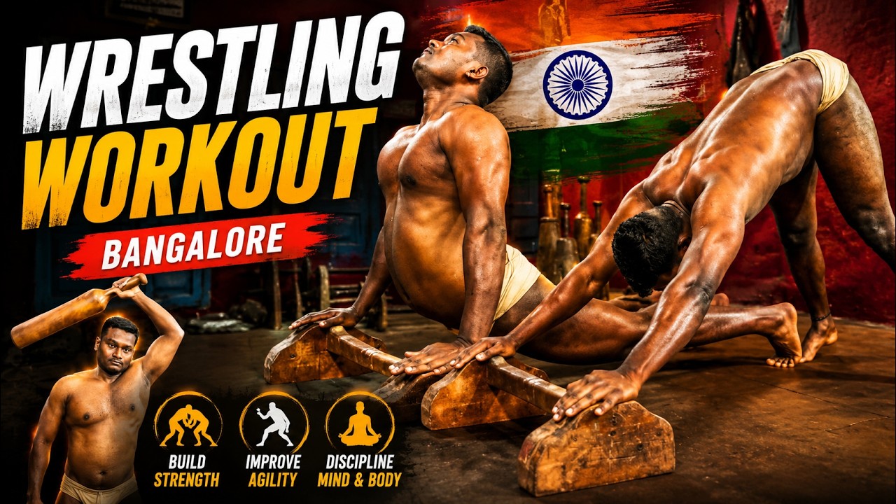 How Indian Wrestlers Train in Bangalore | Hanuman Dand