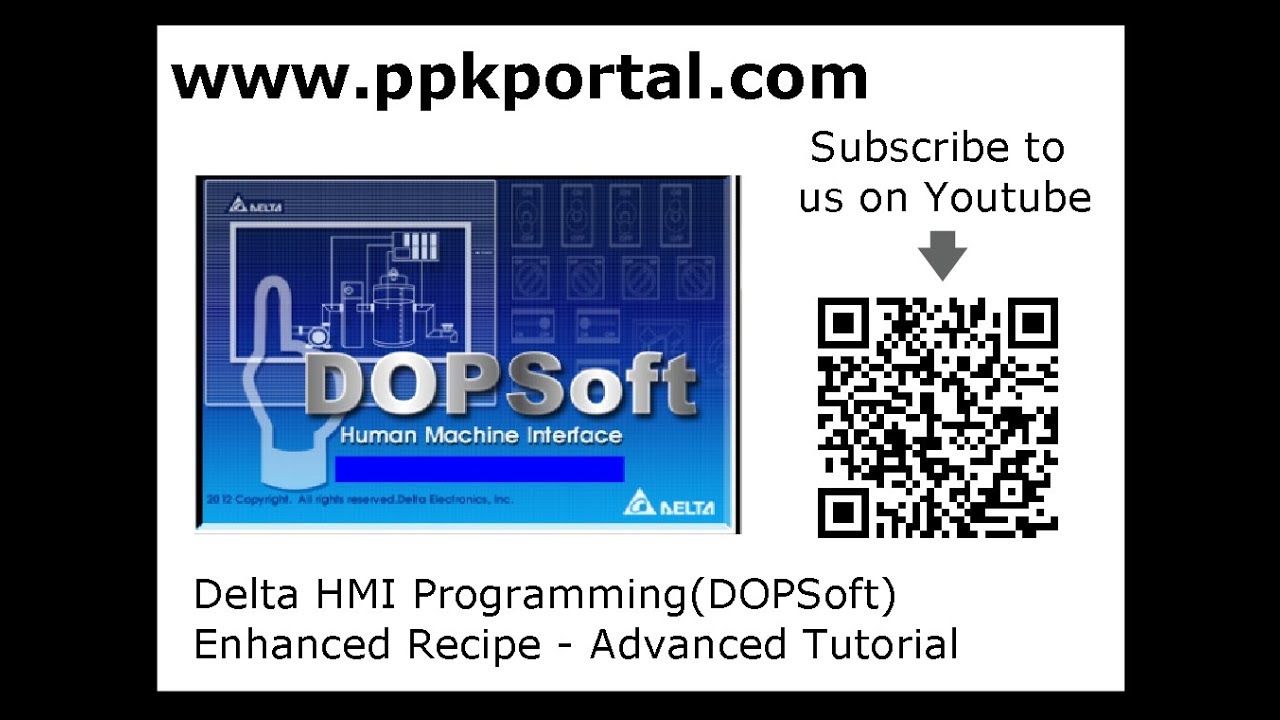 Delta HMI Programming enhanced recipe and gridview