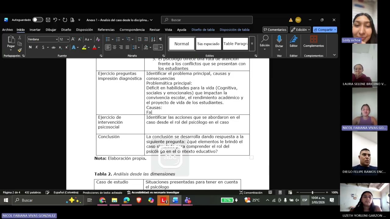 Acción psicosocial y educación 