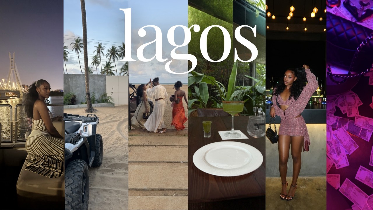 10 days in lagos with a girl I met online | nigeria vlog | nightlife + shopping + beachhouse + eats
