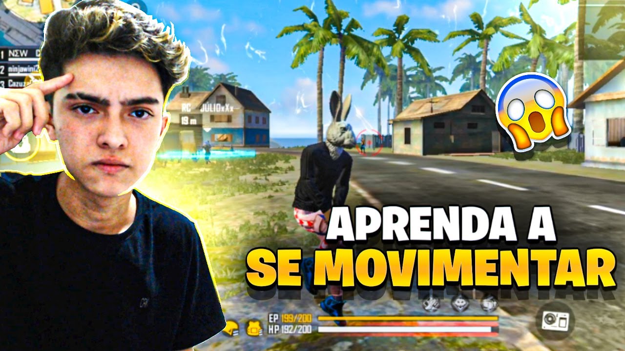 COMO TER A MOVIMENTAÇÃO DE UM PRO PLAYER !! COMO TER UMA BOA MOVIMENTAÇÃO NO FREE FIRE !!