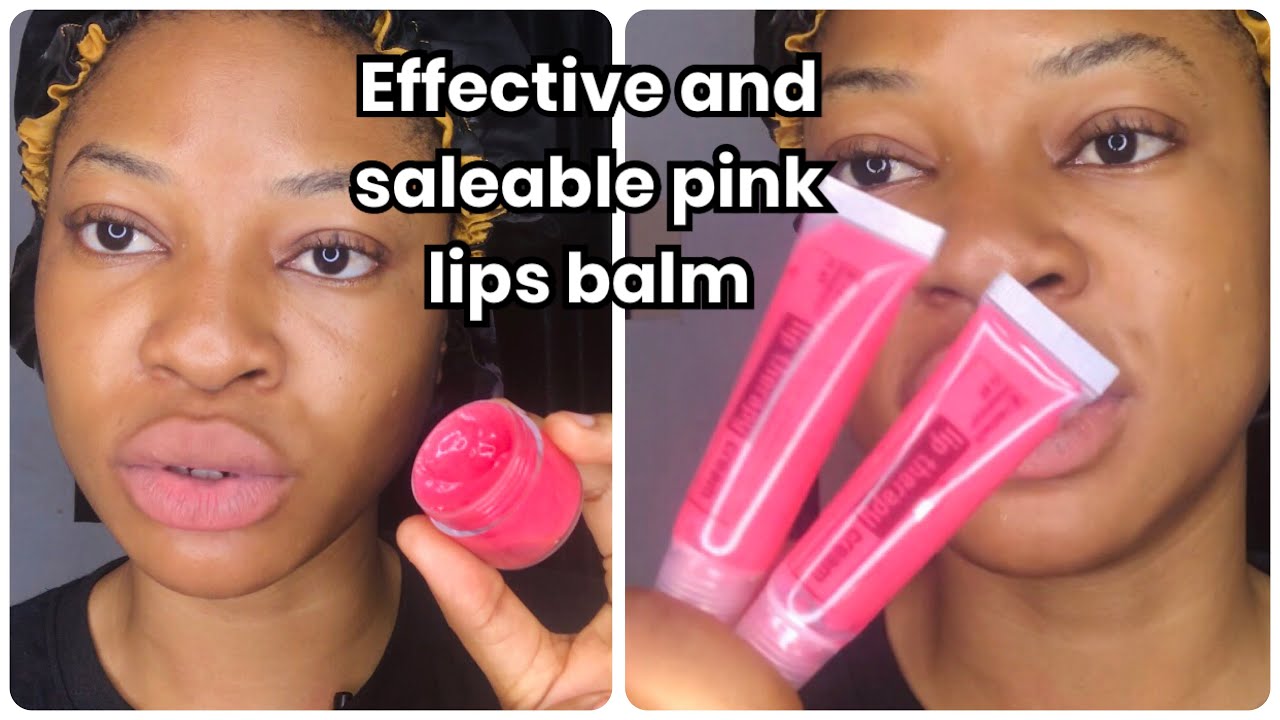 How To Make An Effective & Saleable Pink Lip balm