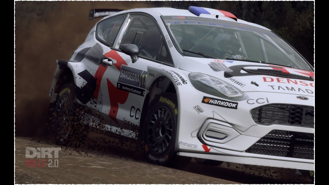 #17 Toyota GR Yaris Rally1 livery @ Ford Fiesta R5 MK2 -  Sebastien Ogier | Vincent Landais