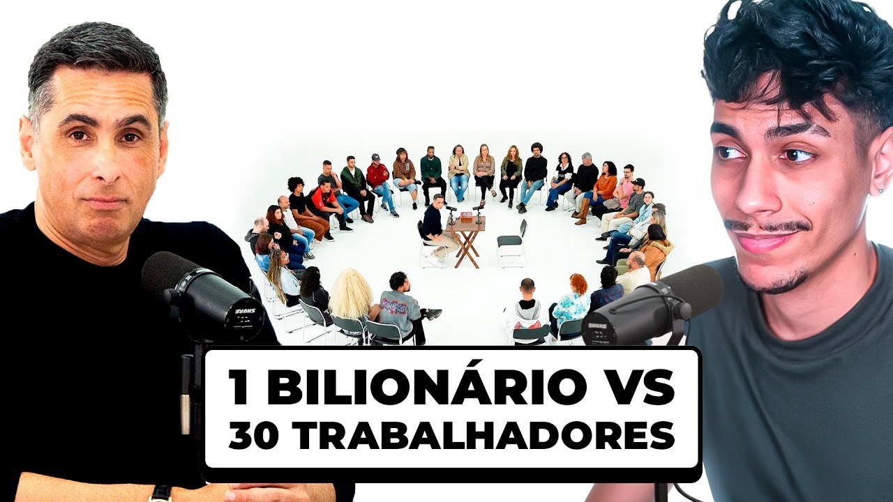 1 BILIONÁRIO VS 30 TRABALHADORES | ft. Flávio Augusto | REAGINDO ‹ Ine ›