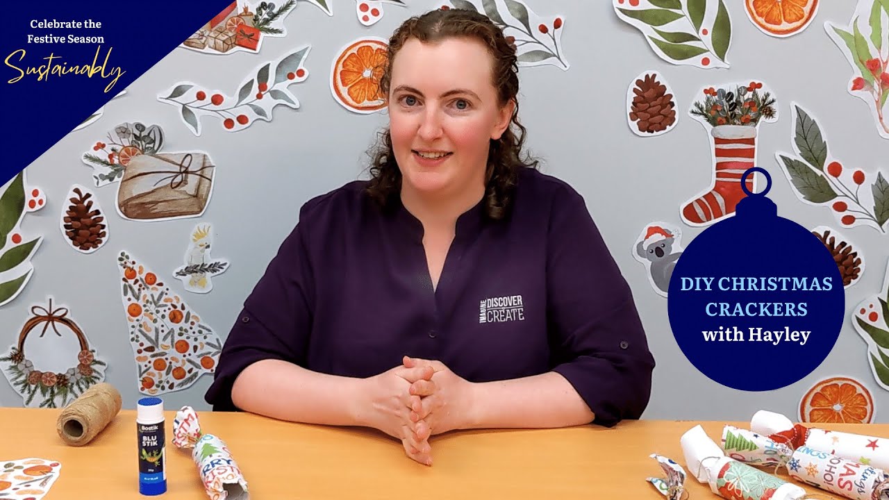Make DIY Christmas Crackers with Hayley