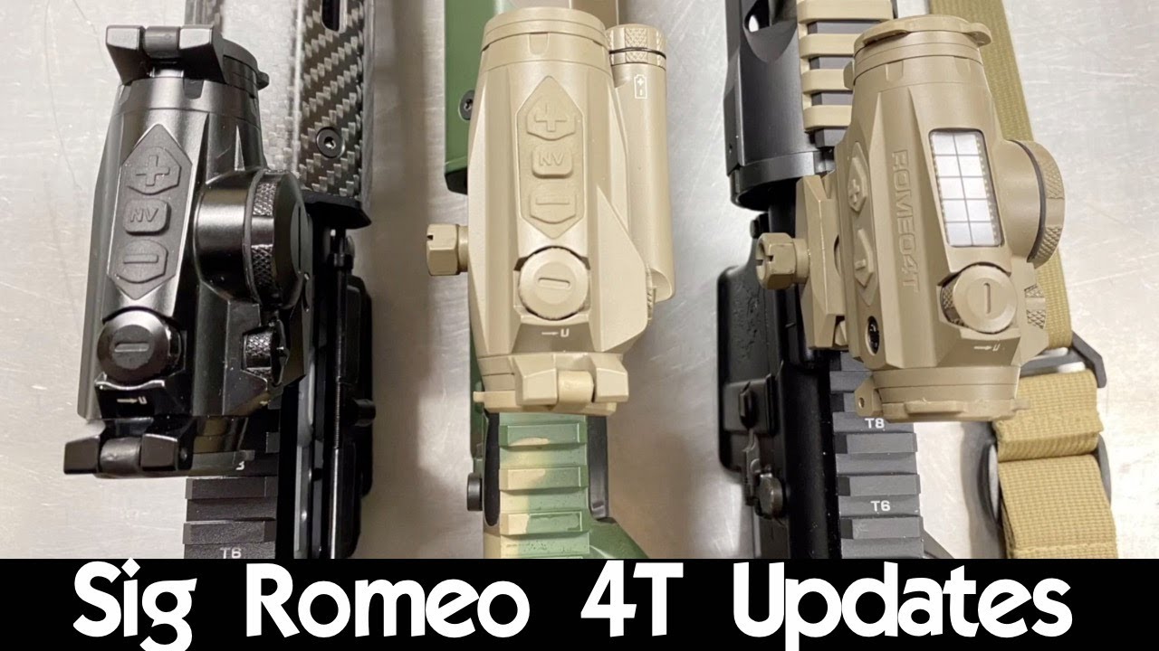 Обновления Sig Romeo 4T