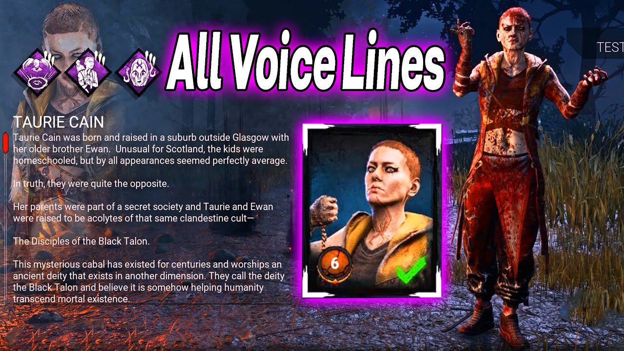 Таури Кейн Все озвученные реплики!