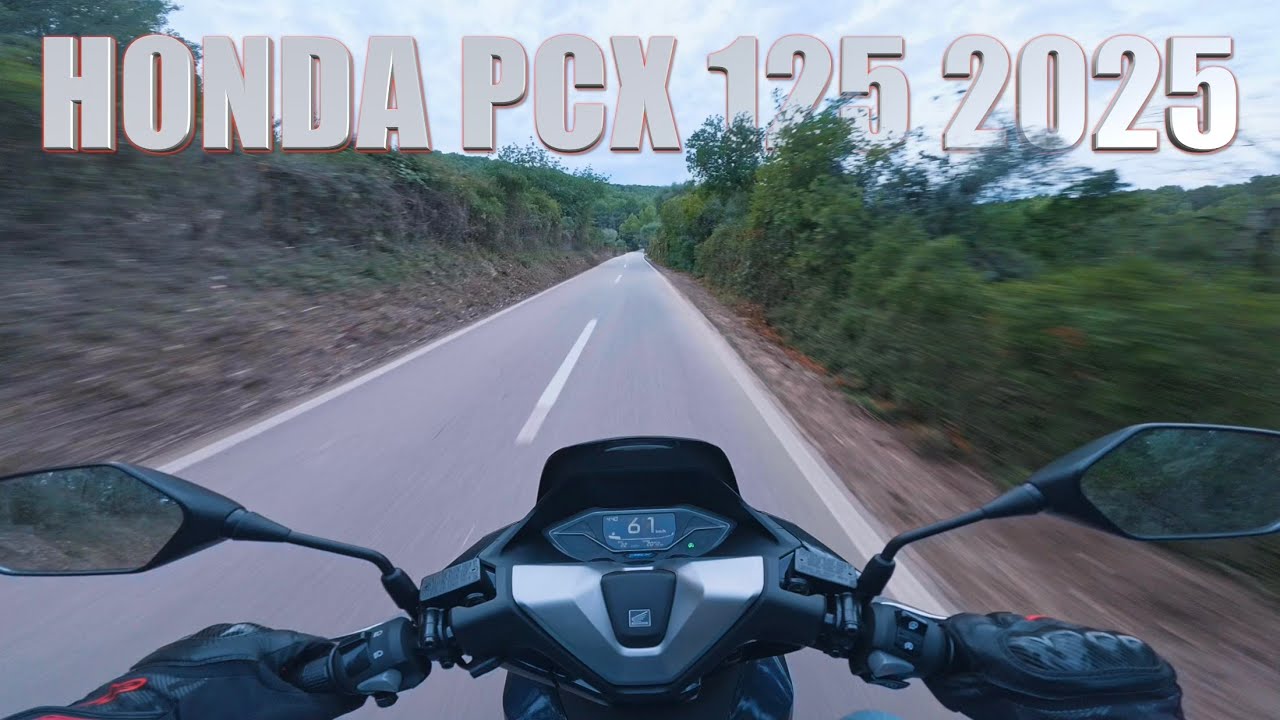 HONDA PCX 125 2025 | 4K POV RIDE