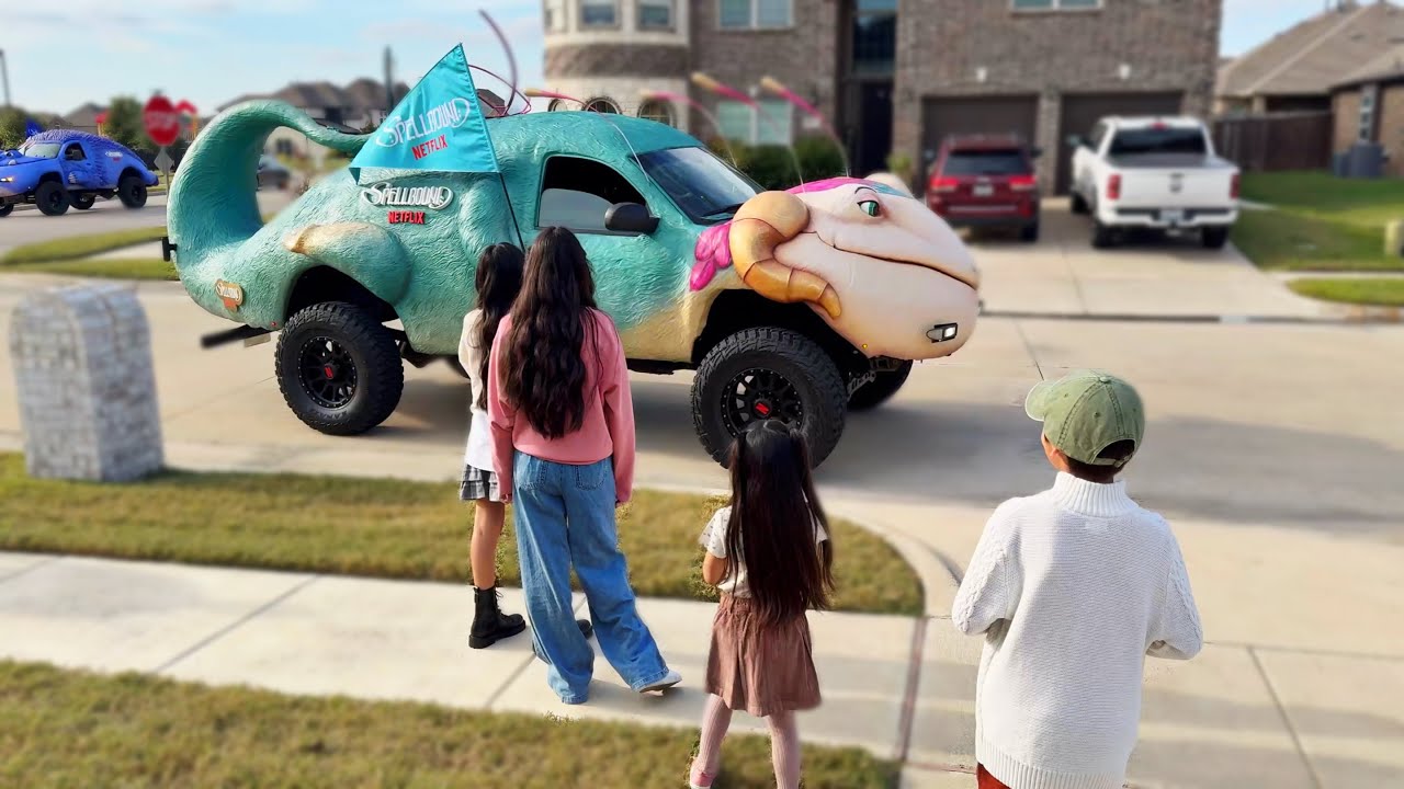 Surprising Our Kids With Monster Trucks! 🛻