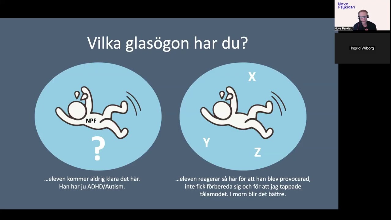 Digital f&ouml;rel&auml;sning med Martin Forster om konflikter i skolsammanhang f&ouml;r elever med NPF