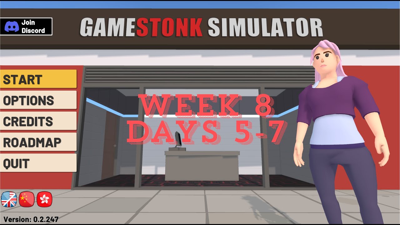 Gamestonk Simulator: Gone Rogue Week 8 days 5-7 successful week