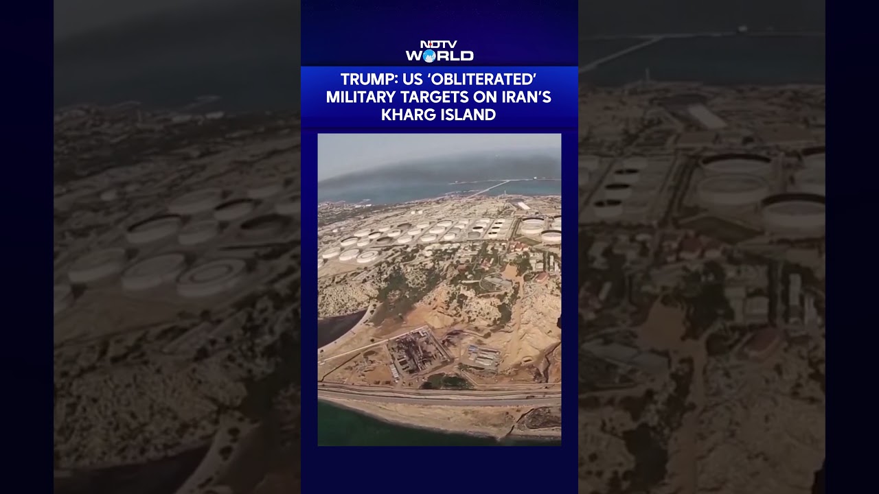 Kharg Island | Trump: US &lsquo;Obliterated&rsquo; Military Targets On Iran&rsquo;s Kharg Island